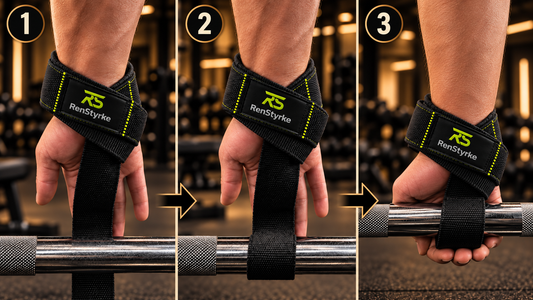 Quick grip, lifting straps