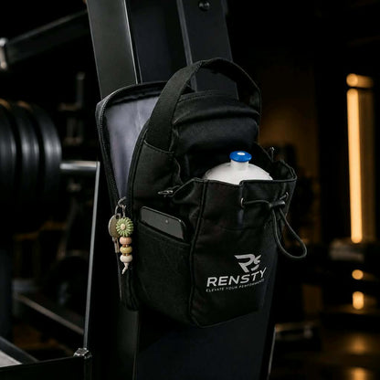 Mini bag - smart oppbevaring på treningssenteret.