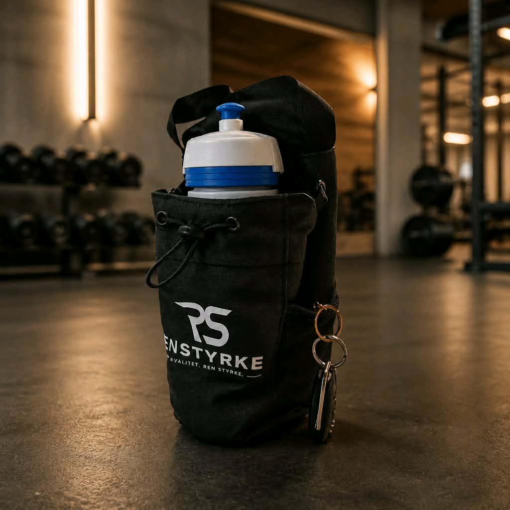 Mini bag - smart oppbevaring på treningssenteret.